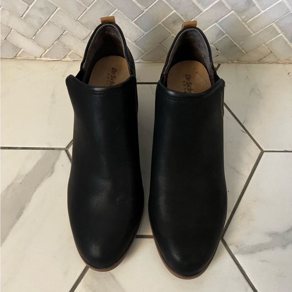Dr. Scholl's Womens Black ankle boots